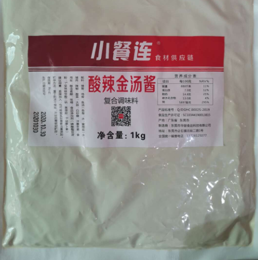 小餐连酸辣金汤酱怎么买？