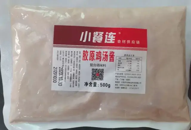 小餐连胶原鸡汤酱使用方法？